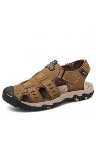 Fashion Cowhide Bale Casual Sandals for Men