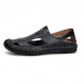 Men Fashion Leather Breathable Sandals