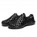 Men Summer Color Hollow Skid Beach Shoes