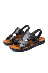 New First Layer Leather Beach Leather Men'S Sandals