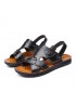 New First Layer Leather Beach Leather Men'S Sandals