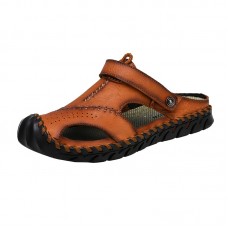 Summer Men's Hollow Sandals