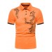 Men Summer Turn-down Collar Short Sleeve Casual Shirt