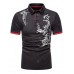 Men Summer Turn-down Collar Short Sleeve Casual Shirt