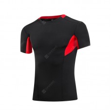 Men's Sports Fitness Running Quick-drying Short Sleeve T-Shirt