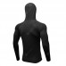 Men's Sports Running Long Sleeve Zipper Casual Hoodie Jacket