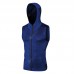 Men's Sports Running Training Zipper Hooded Quick-drying Vest