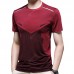 NS372 Men's Outdoor Sports Fitness Tops Short-sleeved Round Neck Ice Silk T-shirt