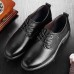 Men's Business Casual Leather Shoes Office Formal Shoes