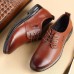 Men's Business Casual Leather Shoes Office Formal Shoes