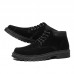 Men'S High-Top Small Shoes Bright Black Tide Shoes Dress Business Shoes