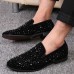 Men's Leather Shoes Soft and Comfortable Nightclub Pointed Shoes