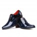 New Business Patent Casual British Leather Shoes Tide