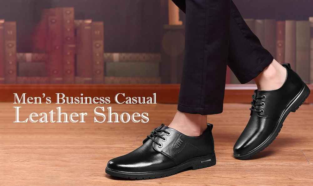 Men's Business Casual Leather Shoes