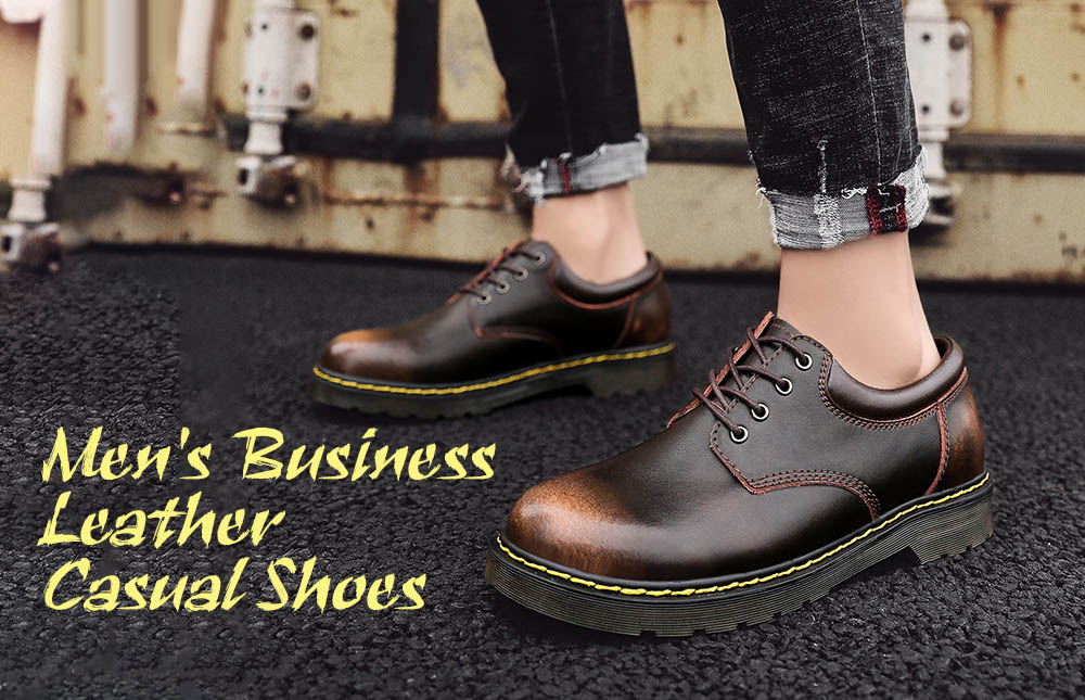 Men's Business Leather Casual Shoes